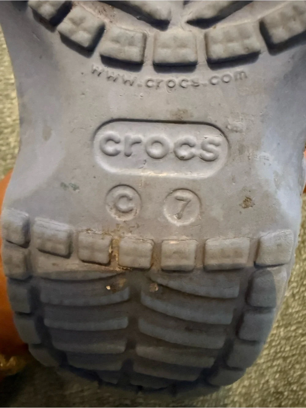CROCS Kids Glitter Clogs in Light Purple with Minnie & Mickey Charms